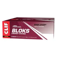 Clif Bar Black Cherry Energie Gummibärchen Box 60g 18 Einheiten