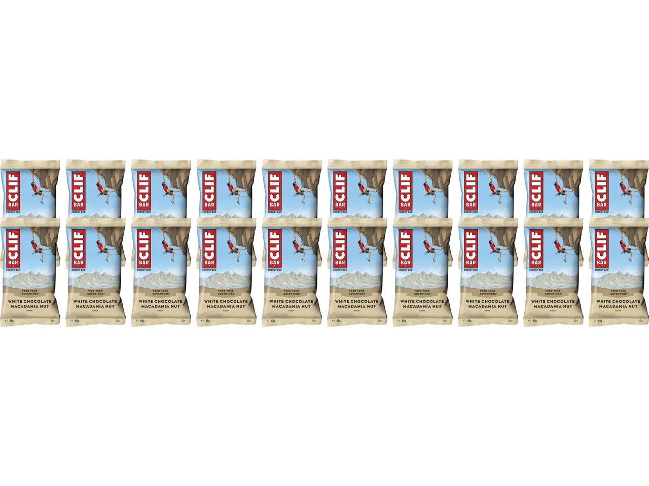 Clif Bar Energieriegel - 20 Stück, 1360g Clif Bar Energieriegel - 20 Stück, 1360g