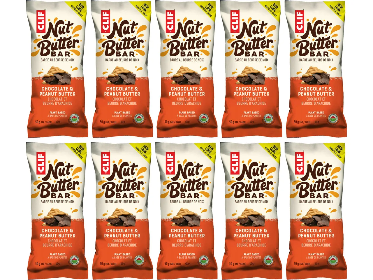 Clif Bar Nut Butter Bar Riegel - 10 Stück, 500g