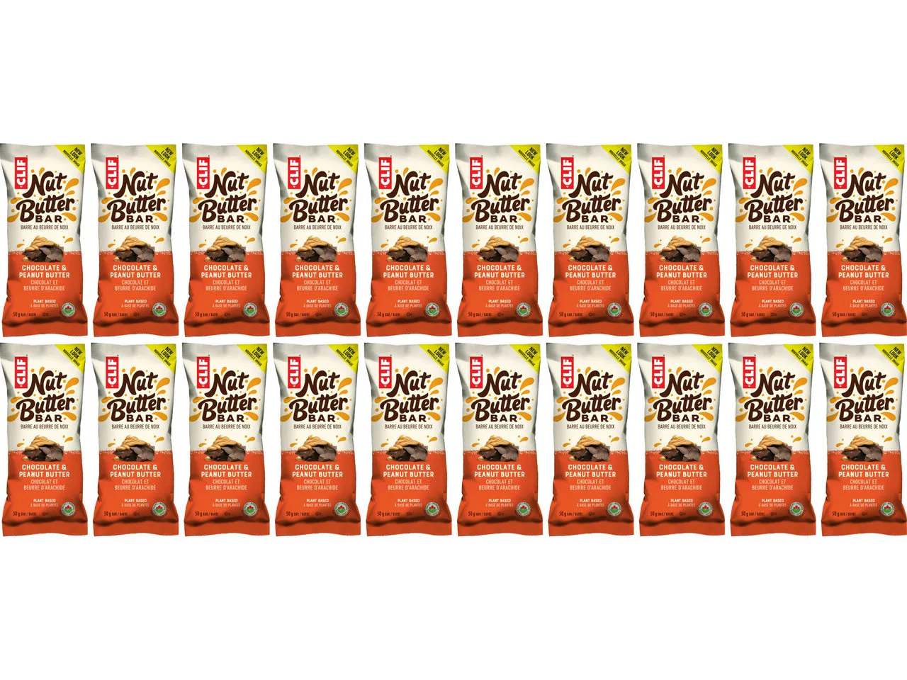 Clif Bar Nut Butter Bar Riegel - 20 Stück, 1000g Clif Bar Nut Butter Bar Riegel - 20 Stück, 1000g