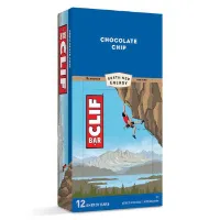 Clif Bar Proteinriegelbox Schokochip 68g 12 Einheiten Clif Bar Proteinriegelbox Schokochip 68g 12 Einheiten