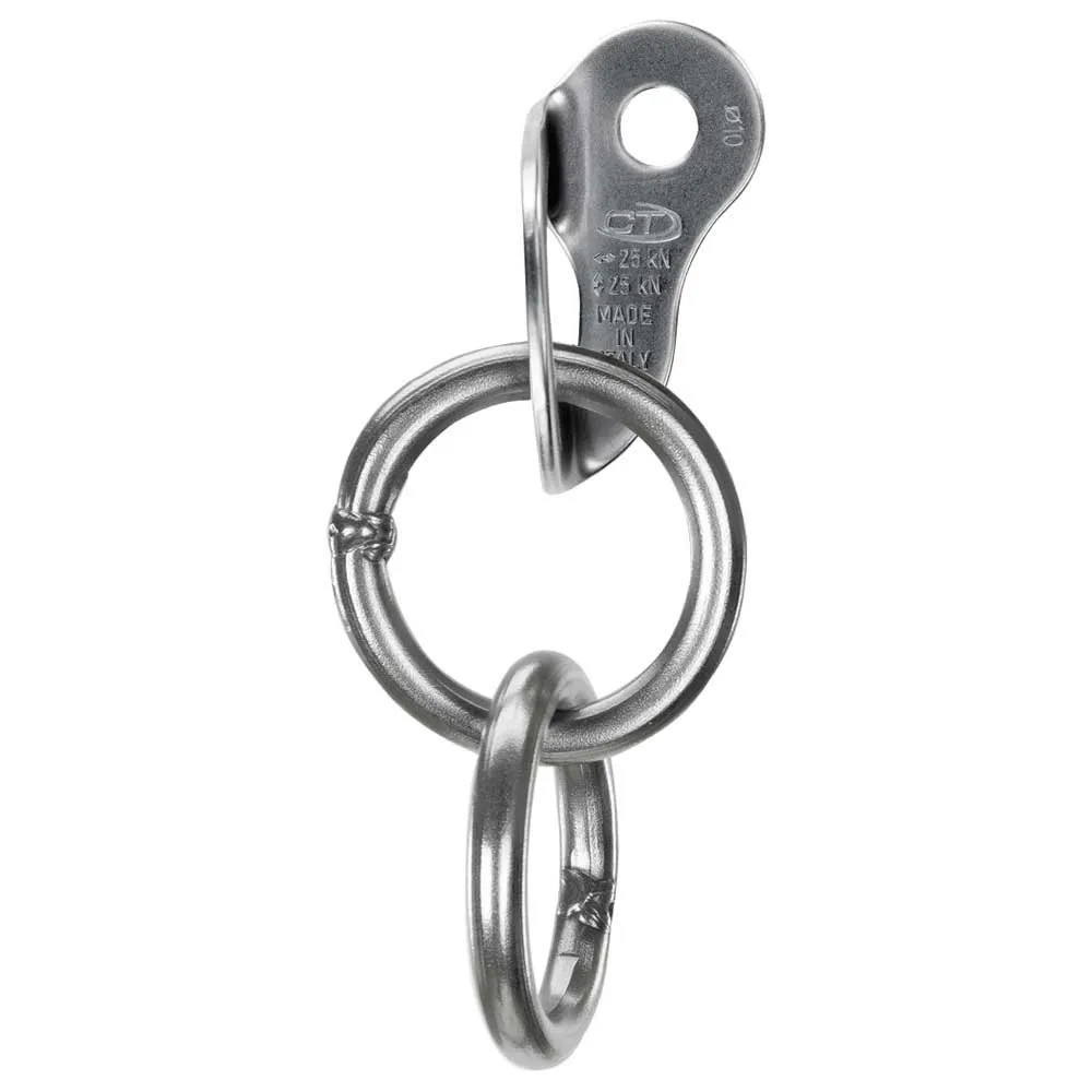 Climbing Technology 2 Plate With Rings 10 Mm Anker, Silver, One Size Climbing Technology 2 Plate With Rings 10 Mm Anker, Silver, One Size