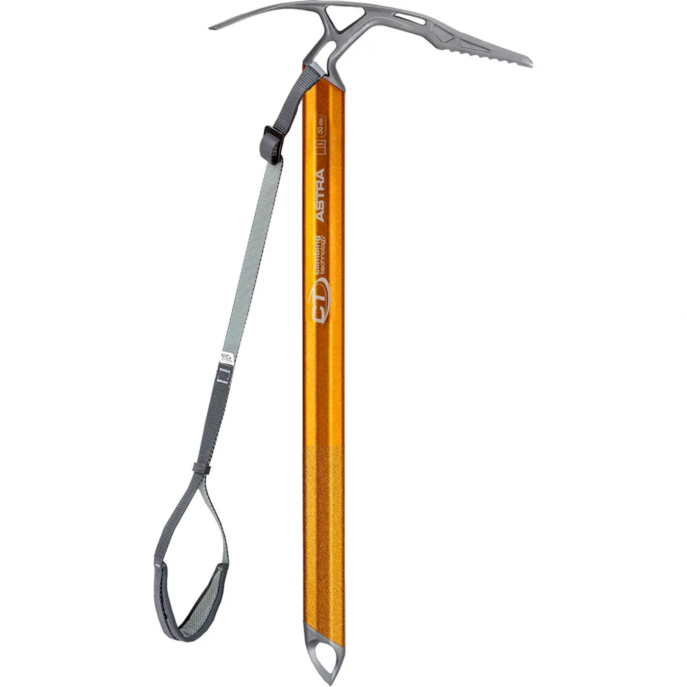 Climbing Technology Astra Drag Tour 60 Cm Eispickel, Dolomite red Climbing Technology Astra Drag Tour 60 Cm Eispickel, Dolomite red