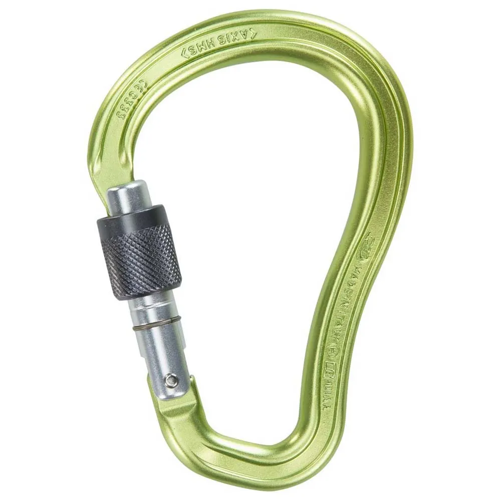 Climbing Technology Axis Hms Sg Big Karabinerhaken, Yellow, One Size Climbing Technology Axis Hms Sg Big Karabinerhaken, Yellow, One Size