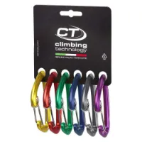 Climbing Technology Berry Carabiner W Expressschlinge 6 Einheiten Climbing Technology Berry Carabiner W Expressschlinge 6 Einheiten
