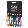 Climbing Technology Berry Carabiner W Expressschlinge 6 Einheiten, Purple, One Size