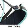 Climbing Technology Cosmo Kompletter Gurtzeug, Blue / sky blue, S