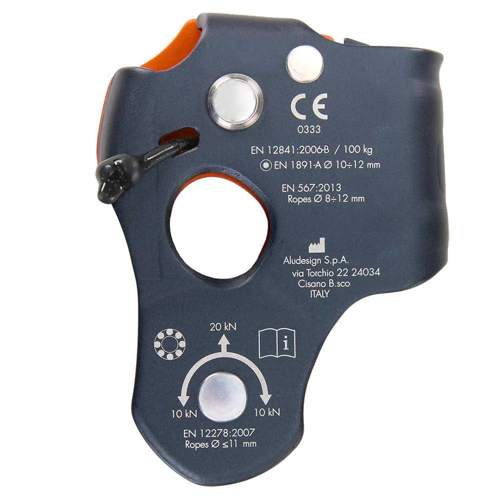 Climbing Technology Cric Riemenscheibe, Anthracite / orange, One Size