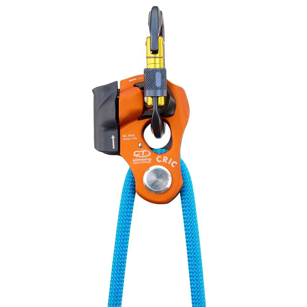 Climbing Technology Cric Riemenscheibe, Anthracite / orange, One Size