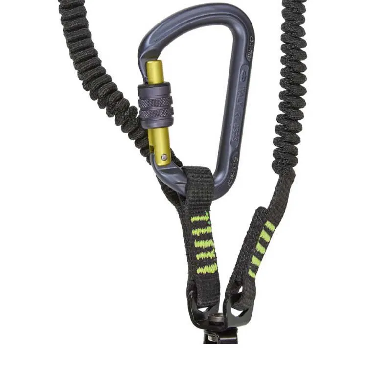Climbing Technology Hook It Twist Lanyards Und Energieabsorber, Orange / black Climbing Technology Hook It Twist Lanyards Und Energieabsorber, Orange / black