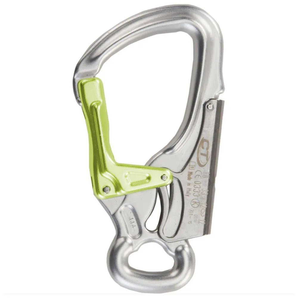 Climbing Technology K Advance Karabinerhaken, Silver, One Size