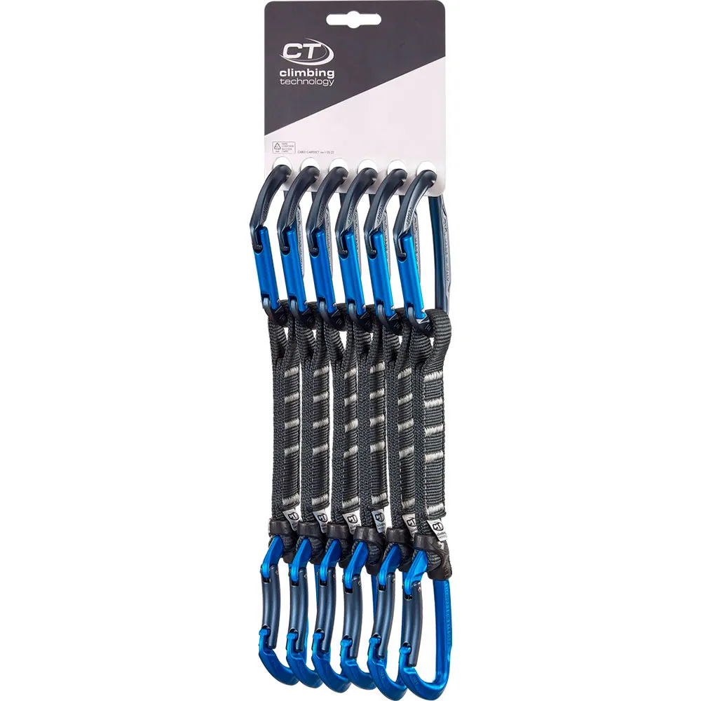 Climbing Technology Lime Set Ny Pro Expressschlinge 6 Einheiten Climbing Technology Lime Set Ny Pro Expressschlinge 6 Einheiten