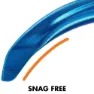 Climbing Technology Morfo Bg Karabinerhaken, Orange / blue, One Size