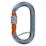 Climbing Technology Obx Sgl Karabinerhaken, Titanium / grey / orange, One Size