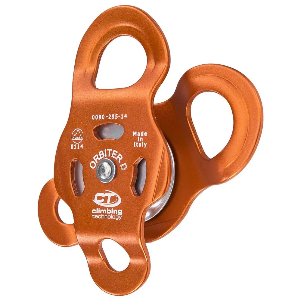 Climbing Technology Orbiter D Riemenscheibe, Orange, One Size