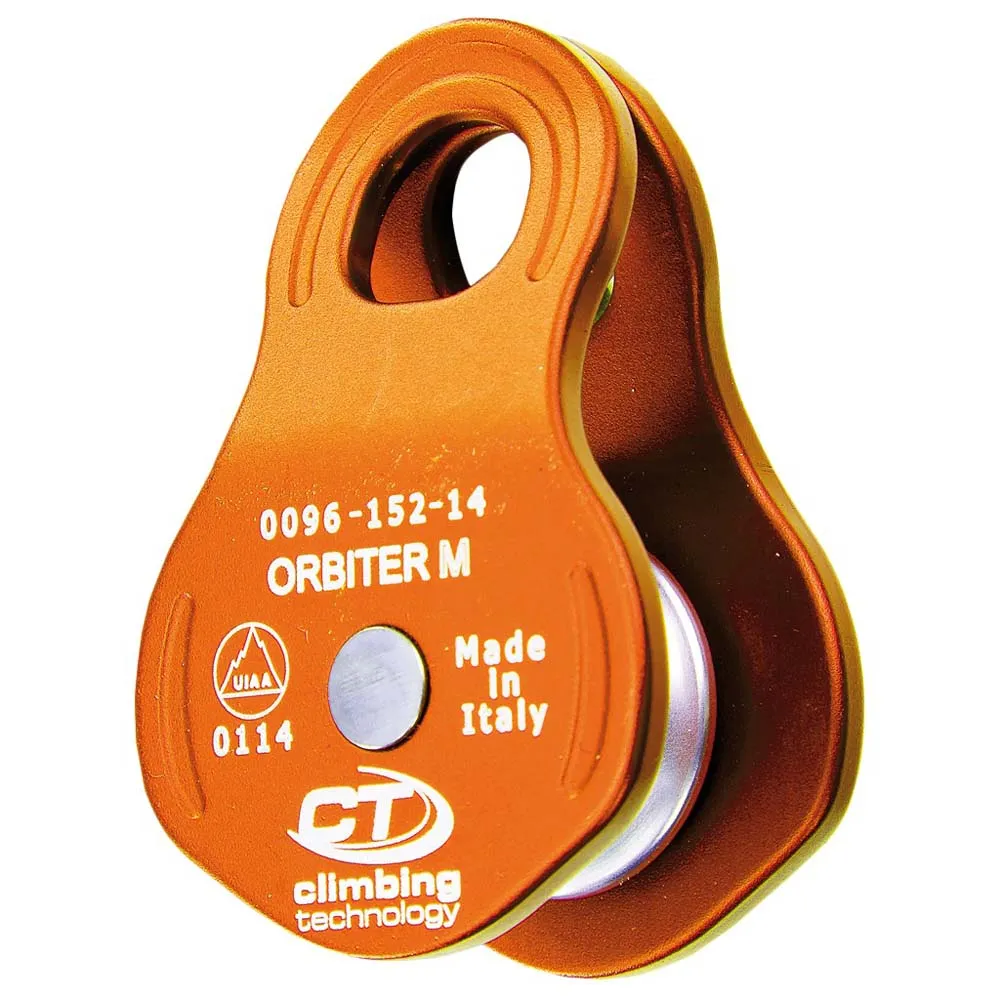 Climbing Technology Orbiter M Riemenscheibe, Orange, One Size