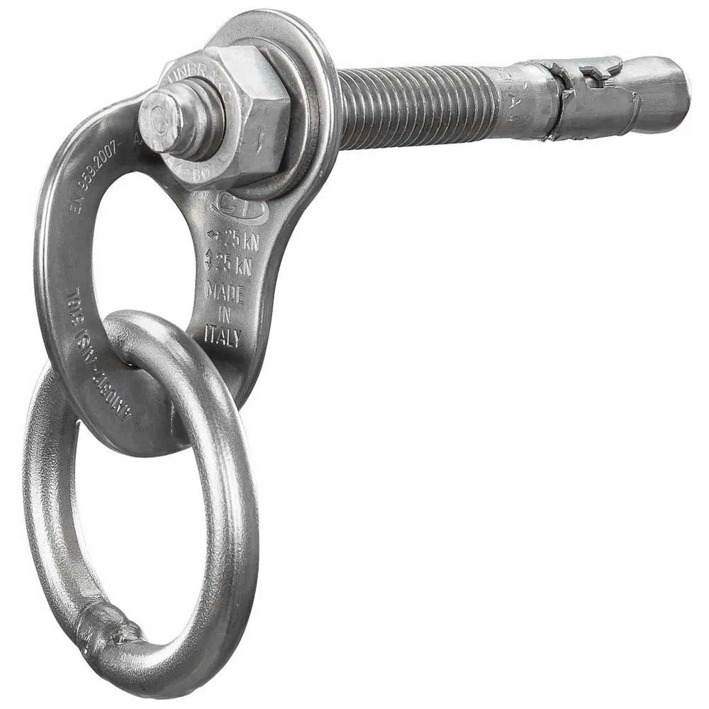 Climbing Technology Plate Kit Plata+bolt+1 Ring Sicherungsgerät, Silver, 12-110mm Climbing Technology Plate Kit Plata+bolt+1 Ring Sicherungsgerät, Silver, 12-110mm