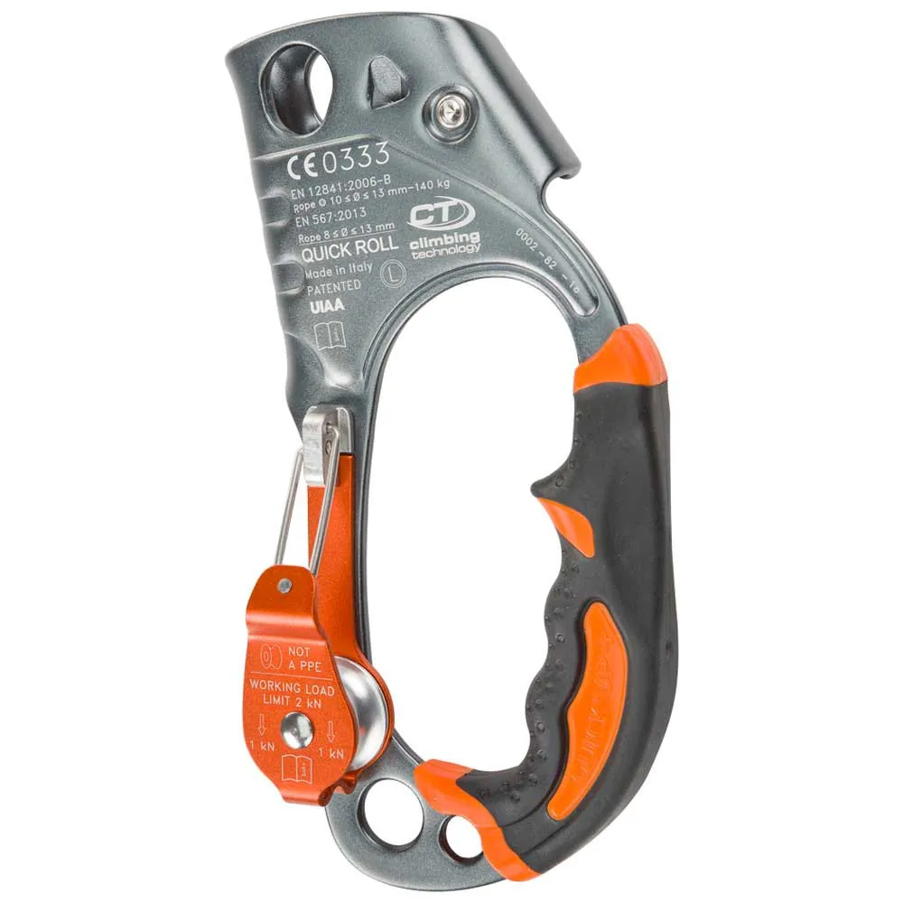Climbing Technology Quick Roll Aufsteigend, Grey / orange, One Size