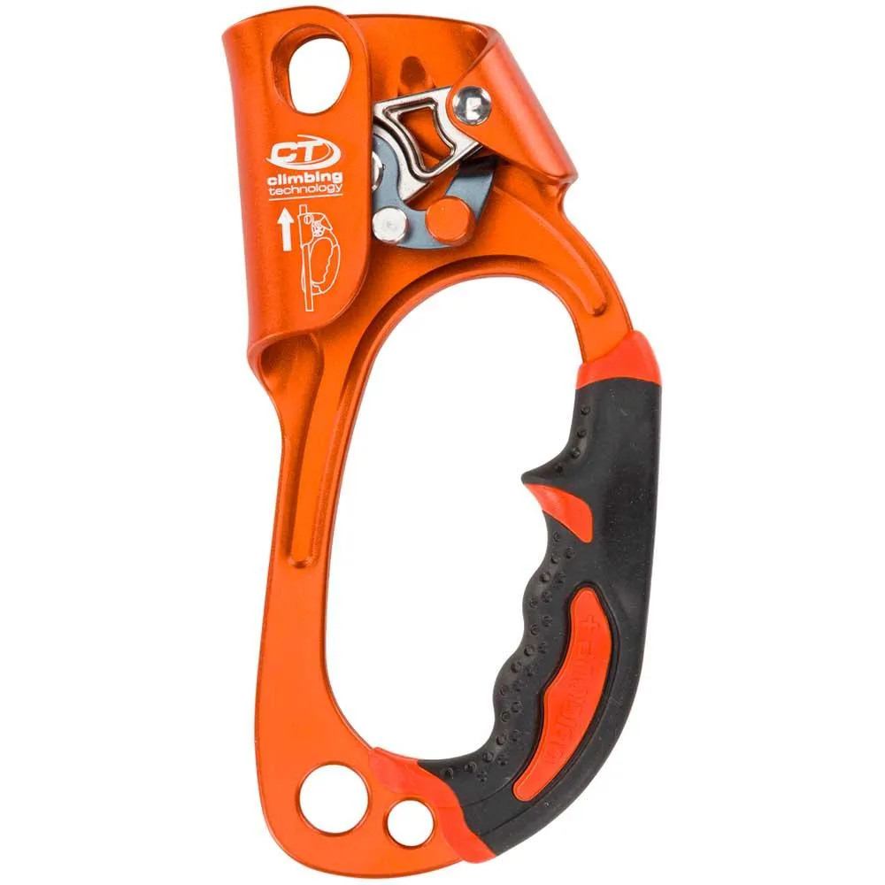 Climbing Technology Quick Up+r Aufsteigend, Orange, One Size Climbing Technology Quick Up+r Aufsteigend, Orange, One Size