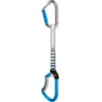 Climbing Technology Salto Set Ny Expressschlinge 6 Einheiten, Titanium / electric blue, 17cm