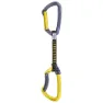 Climbing Technology Set Lime + Fixit 12 Cm Expressschlinge, Anthracite / ocher / black, 12cm - S