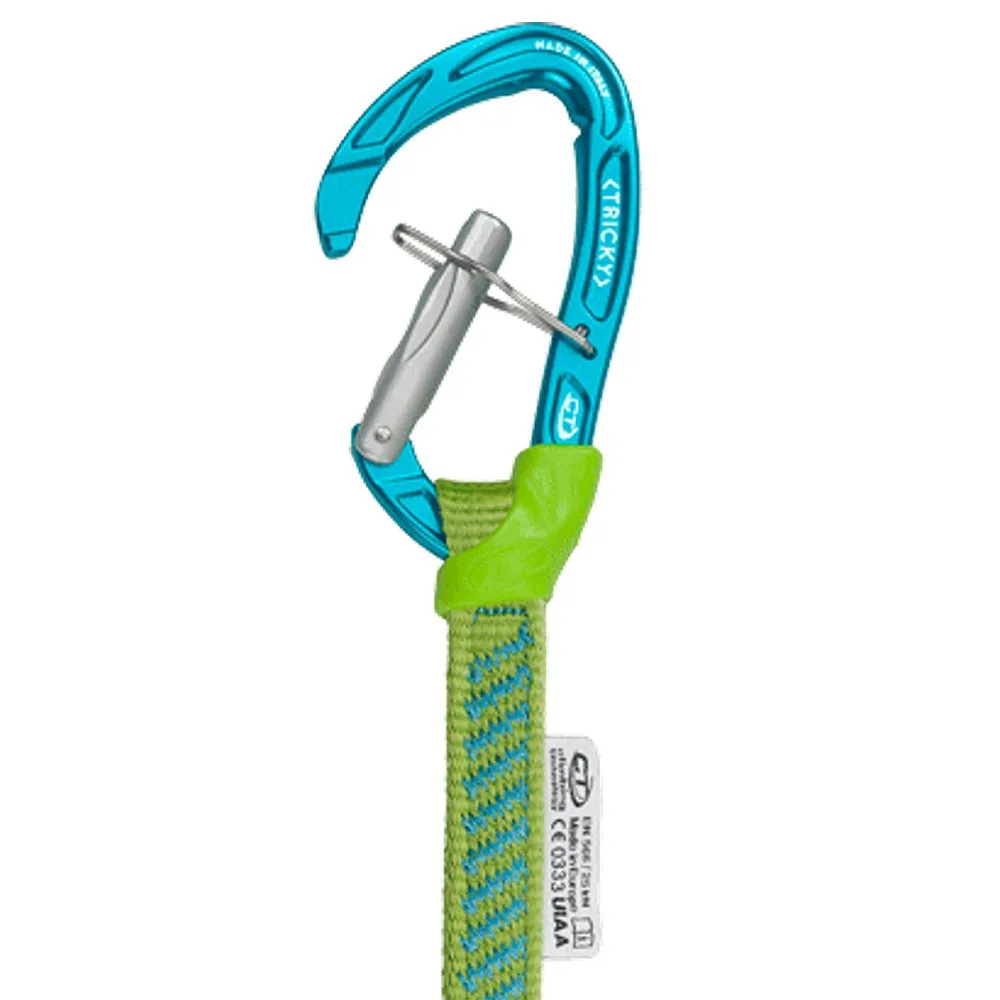 Climbing Technology Tricky Tool Expressschlinge, Green / blue, 35cm Climbing Technology Tricky Tool Expressschlinge, Green / blue, 35cm