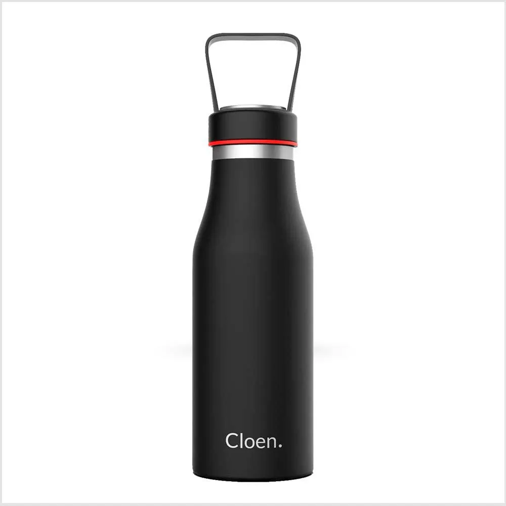 Cloen Thermosflasche, Grey / brown, One Size Cloen Thermosflasche, Grey / brown, One Size