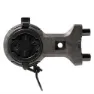 CloseTheGap Hidemybell Raceday Fahrradcomputerhalterung, Black, One Size