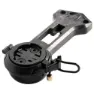 CloseTheGap Hidemybell Raceday Most Italon Ultra Fahrradcomputerhalterung, Black, One Size