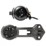 CloseTheGap Hidemybell Raceday Most Italon Ultra Fahrradcomputerhalterung, Black, One Size