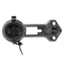 CloseTheGap Hidemybell Raceday Most Italon Ultra Fahrradcomputerhalterung, Black, One Size