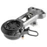 CloseTheGap Hidemybell Raceday Most Italon Ultra Fahrradcomputerhalterung, Black, One Size