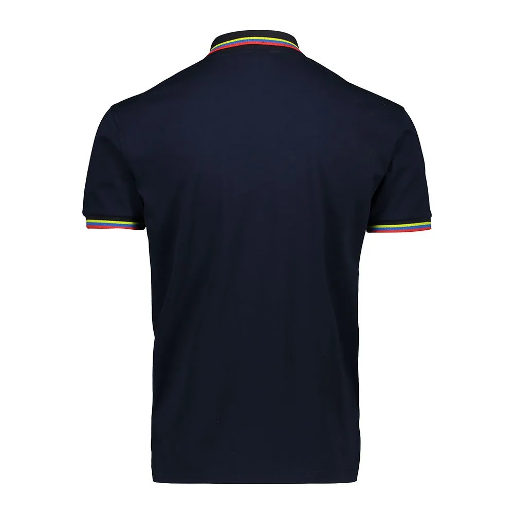 CMP 30d8408 Kurzarm-poloshirt, Black blue CMP 30d8408 Kurzarm-poloshirt, Black blue