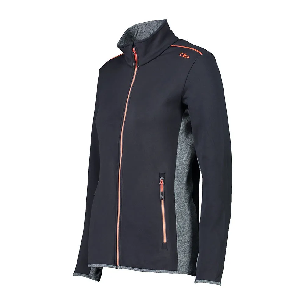 CMP 30g1366 Fleece Mit Durchgehendem Reißverschluss, Antracite CMP 30g1366 Fleece Mit Durchgehendem Reißverschluss, Antracite