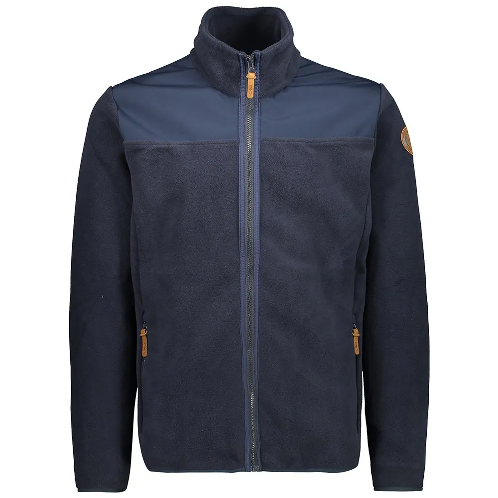 CMP 30h3247 Fleece Mit Durchgehendem Reißverschluss, Black blue CMP 30h3247 Fleece Mit Durchgehendem Reißverschluss, Black blue