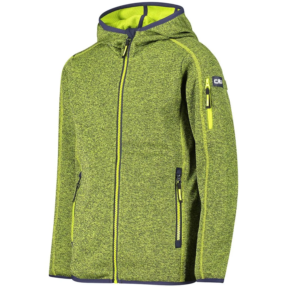 CMP 30h5914 Kapuzenfleece, B. blue / acid, 3Y CMP 30h5914 Kapuzenfleece, B. blue / acid, 3Y