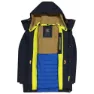 CMP 30k2957 Zip Hood Parka, Black blue