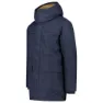 CMP 30k2957 Zip Hood Parka, Black blue