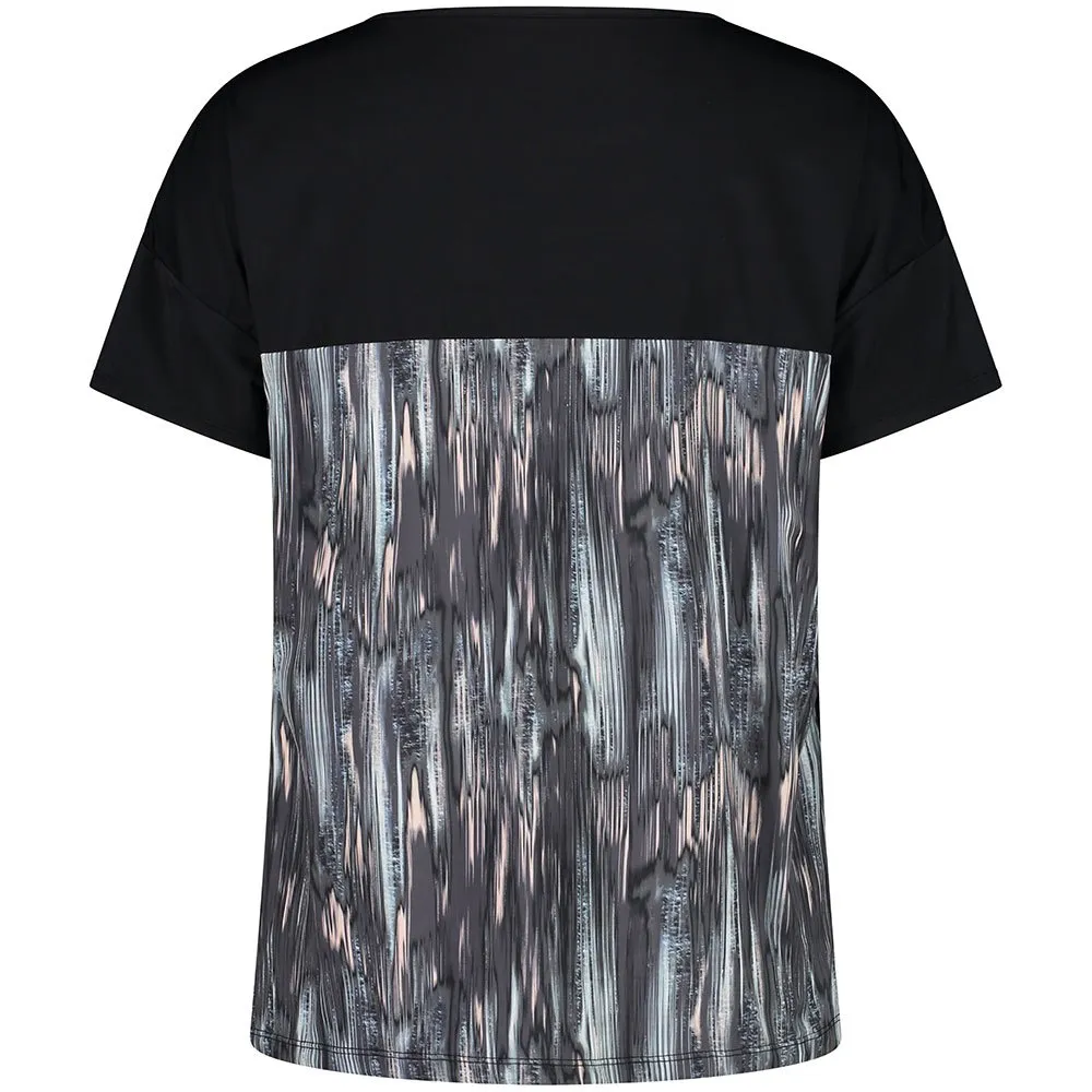 CMP 31c4086 Kurzarm-t-shirt, Black / rose CMP 31c4086 Kurzarm-t-shirt, Black / rose