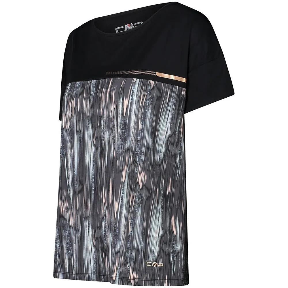 CMP 31c4086 Kurzarm-t-shirt, Black / rose CMP 31c4086 Kurzarm-t-shirt, Black / rose