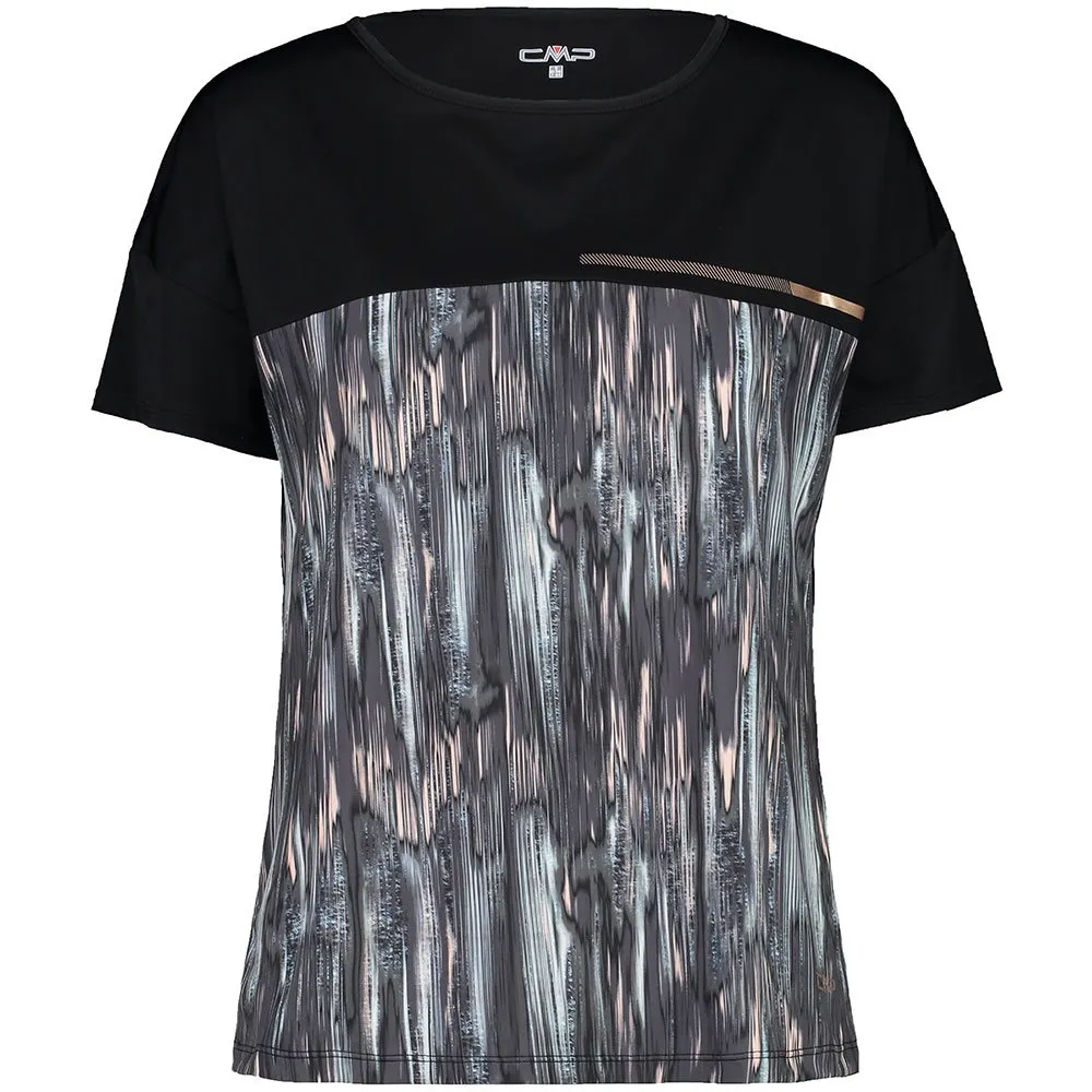 CMP 31c4086 Kurzarm-t-shirt, Black / rose CMP 31c4086 Kurzarm-t-shirt, Black / rose