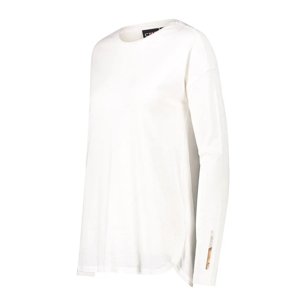CMP 31d4586 Langarm-t-shirt, B.co gesso CMP 31d4586 Langarm-t-shirt, B.co gesso