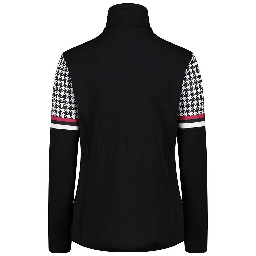 CMP 31e1176 Fleece Mit Durchgehendem Reißverschluss, Black CMP 31e1176 Fleece Mit Durchgehendem Reißverschluss, Black