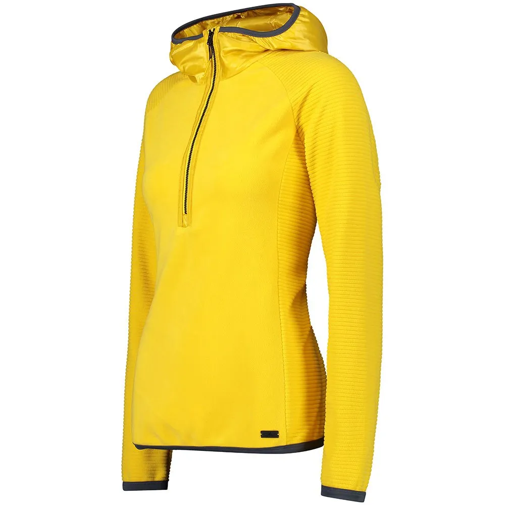 CMP 31g3416 Fix Hood Fleece Mit Halbem Reißverschluss CMP 31g3416 Fix Hood Fleece Mit Halbem Reißverschluss