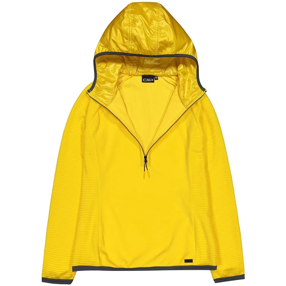 CMP 31g3416 Fix Hood Fleece Mit Halbem Reißverschluss CMP 31g3416 Fix Hood Fleece Mit Halbem Reißverschluss