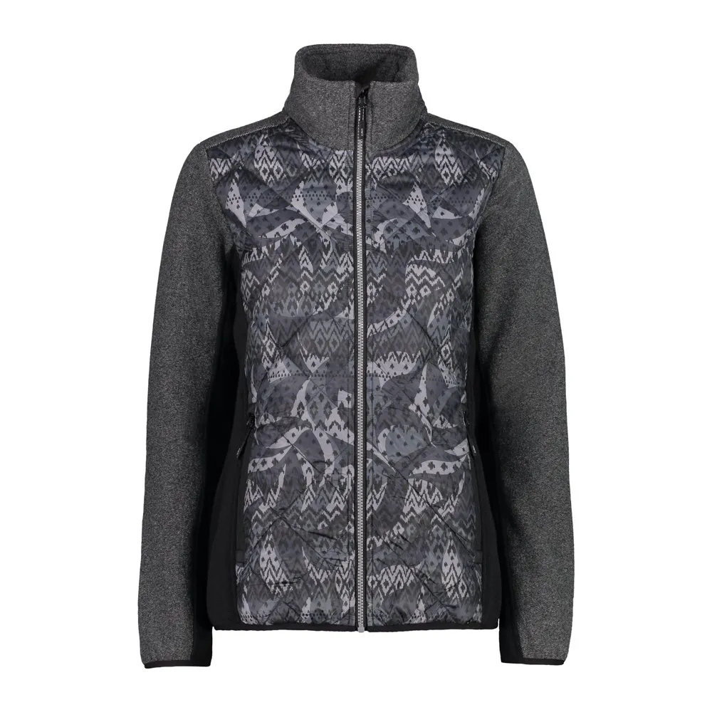 CMP 31h0966 Fleece Mit Durchgehendem Reißverschluss