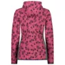 CMP 31h1646 Fix Hood Fleece Mit Durchgehendem Reißverschluss, Sangria / b.blue
