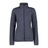 CMP 31h1656 Fleece Mit Durchgehendem Reißverschluss, B. blue / grey