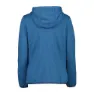 CMP 31h1666 Fleece Mit Durchgehendem Reißverschluss, Blue ink / light blue