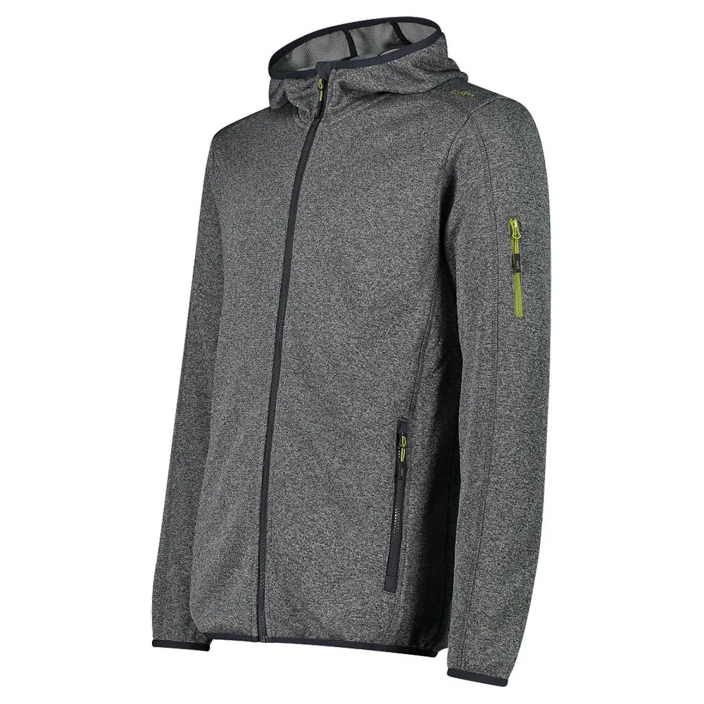CMP 31h5007 Kapuzenfleece, Antracite / moss CMP 31h5007 Kapuzenfleece, Antracite / moss